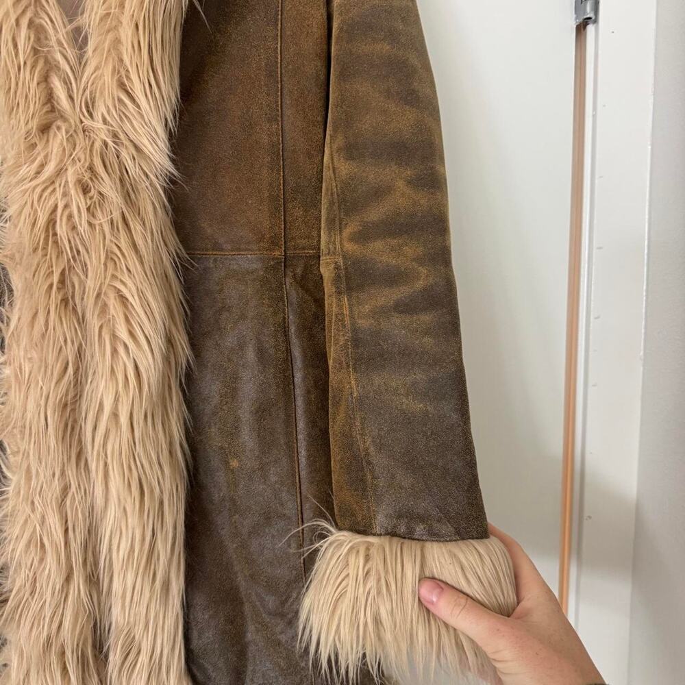 wilsons leather maxima penny lane suede leather jacket - Picture 5 of 8